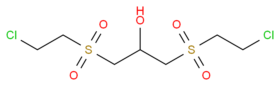 1,3-Bis((2-chloroethyl)sulfonyl)propan-2-ol_Molecular_structure_CAS_67006-35-3)