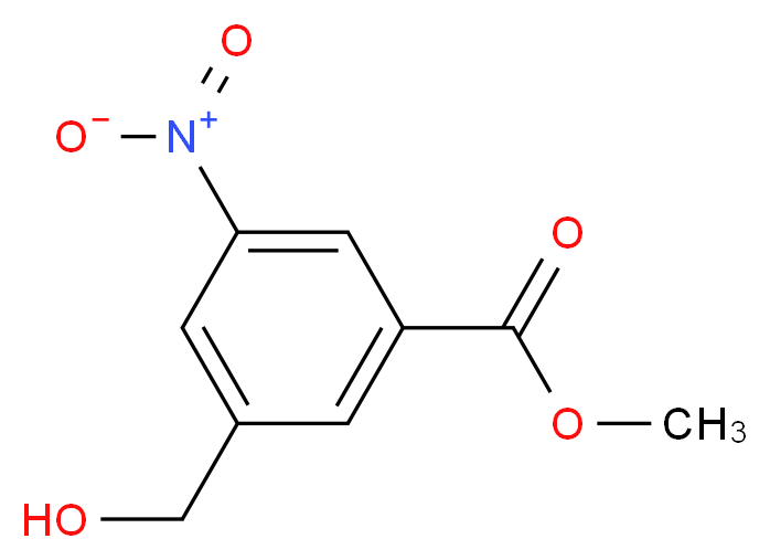 METHYL 3-(HYDROXYMETHYL)-5-NITROBENZOATE_Molecular_structure_CAS_53732-08-4)
