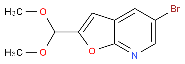 5-Bromo-2-(dimethoxymethyl)furo[2,3-b]pyridine_Molecular_structure_CAS_)