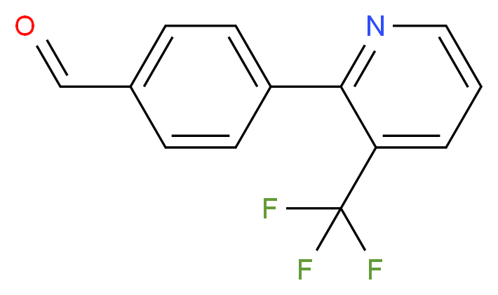 4-[3-(trifluoromethyl)-2-pyridinyl]benzenecarbaldehyde_Molecular_structure_CAS_847446-85-9)