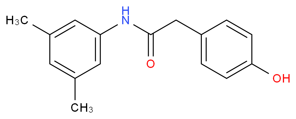 N-(3,5-Dimethylphenyl)-2-(4-hydroxyphenyl)-acetamide_Molecular_structure_CAS_131179-77-6)