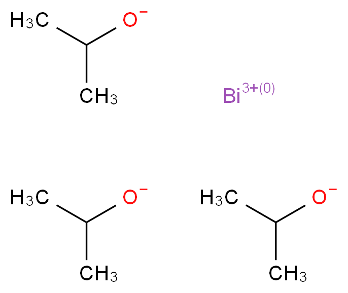 Bismuth(III) isopropoxide_Molecular_structure_CAS_15049-67-9)