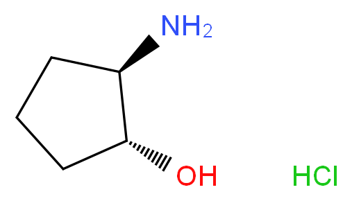 trans-2-aminocyclopentan-1-ol hydrochloride_Molecular_structure_CAS_)