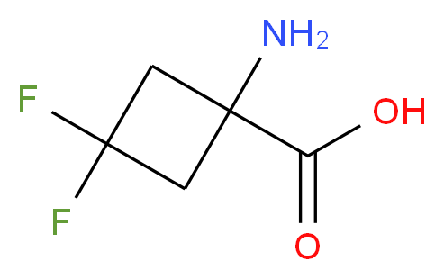 1-amino-3,3-difluorocyclobutane-1-carboxylic acid_Molecular_structure_CAS_)