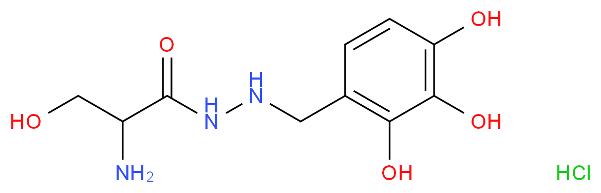 Benserazide hydrochloride_Molecular_structure_CAS_14919-77-8)