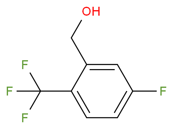 5-Fluoro-2-(trifluoromethyl)benzyl alcohol_Molecular_structure_CAS_238742-82-0)