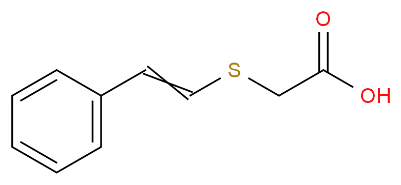 2-(Styrylthio)acetic acid_Molecular_structure_CAS_13435-97-7)