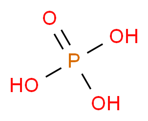 CAS_7664-38-2 molecular structure
