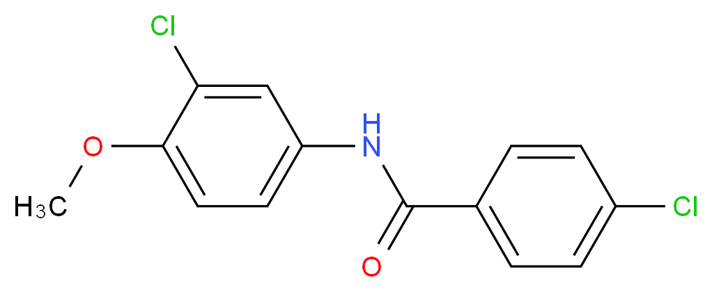4-Chloro-N-(3-chloro-4-methoxyphenyl)benzamide_Molecular_structure_CAS_449166-29-4)