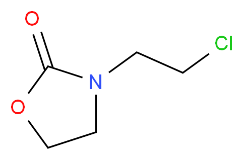 3-(&beta;-CHLOROETHYL)OXAZOLIDONE_Molecular_structure_CAS_2508-01-2)