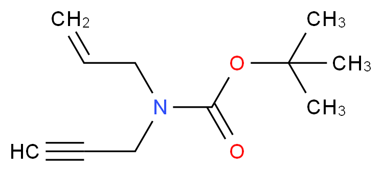 tert-Butyl allyl(prop-2-yn-1-yl)carbamate_Molecular_structure_CAS_147528-20-9)