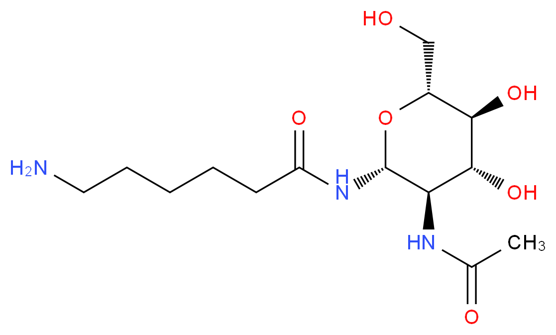 2-Acetamido-N-(e-aminocaproyl)-2-deoxy-β-D-glucopyranosylamine_Molecular_structure_CAS_112898-10-9)