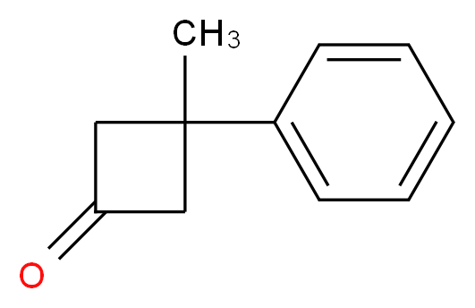 3-methyl-3-phenylcyclobutan-1-one_Molecular_structure_CAS_)