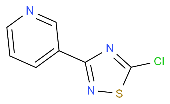 3-(5-Chloro-[1,2,4]thiadiazol-3-yl)-pyridine_Molecular_structure_CAS_)