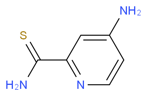 4-Aminopyridine-2-carbothioamide_Molecular_structure_CAS_1343641-19-9)