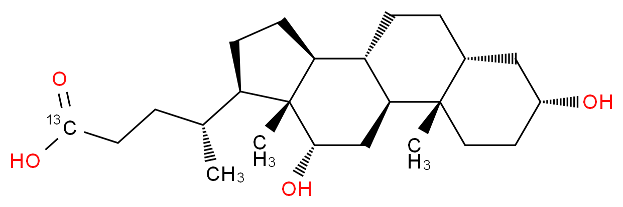 Deoxycholic acid-24-13C_Molecular_structure_CAS_52886-37-0)