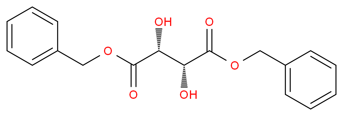 (+)-Dibenzyl L-tartrate_Molecular_structure_CAS_622-00-4)
