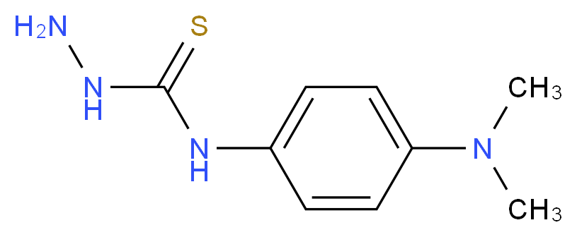 3-amino-1-[4-(dimethylamino)phenyl]thiourea_Molecular_structure_CAS_)