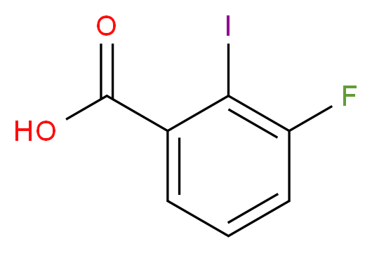3-Fluoro-2-iodobenzoic acid_Molecular_structure_CAS_)