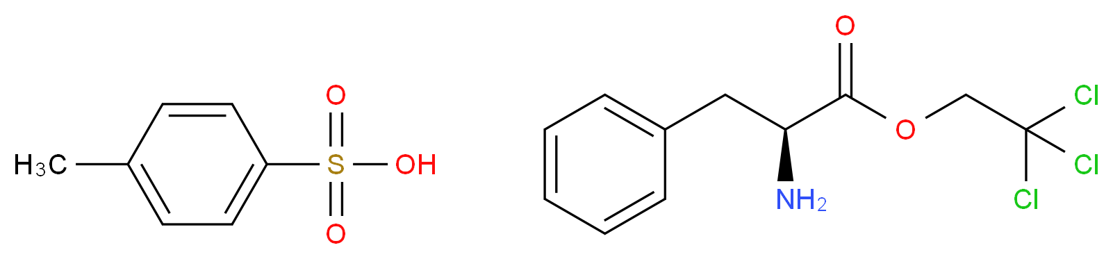 4-Methylbenzenesulfonate L-Phenylalanine 2,2,2-Trichloroethyl Ester_Molecular_structure_CAS_69472-84-0)