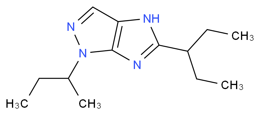1-sec-butyl-5-(1-ethylpropyl)-1,4-dihydroimidazo[4,5-c]pyrazole_Molecular_structure_CAS_)