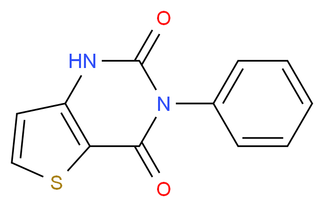 3-Phenylthieno[3,2-d]pyrimidine-2,4(1H,3H)-dione_Molecular_structure_CAS_)
