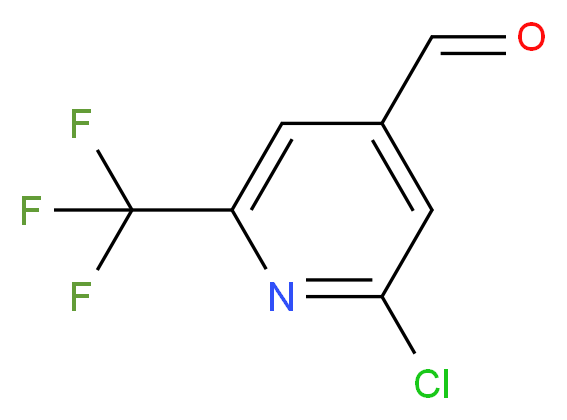 2-chloro-6-(trifluoromethyl)isonicotinaldehyde_Molecular_structure_CAS_1060807-47-7)