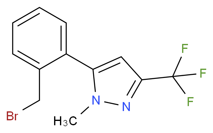 5-[2-(bromomethyl)phenyl]-1-methyl-3-(trifluoromethyl)-1H-pyrazole_Molecular_structure_CAS_941716-87-6)