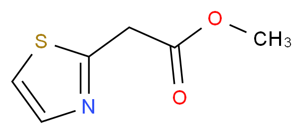methyl 2-(1,3-thiazol-2-yl)acetate_Molecular_structure_CAS_)