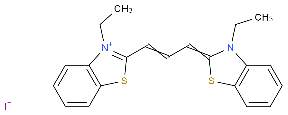 3,3'-DIETHYLTHIACARBOCYANINE IODIDE_Molecular_structure_CAS_905-97-5)