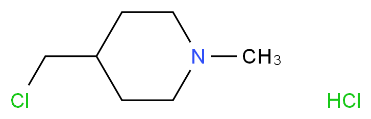 4-(Chloromethyl)-1-methylpiperidine hydrochloride_Molecular_structure_CAS_1182284-45-2)