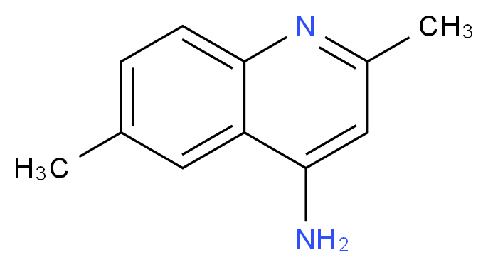 4-AMINO-2,6-DIMETHYLQUINOLINE_Molecular_structure_CAS_342618-57-9)