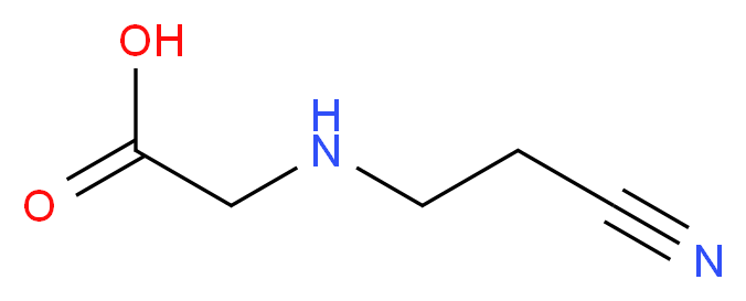 N-(2-Cyanoethyl)glycine_Molecular_structure_CAS_3088-42-4)