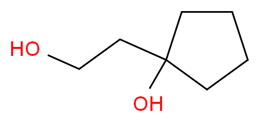 1-(2-Hydroxyethyl)cyclopentanol_Molecular_structure_CAS_73089-93-7)