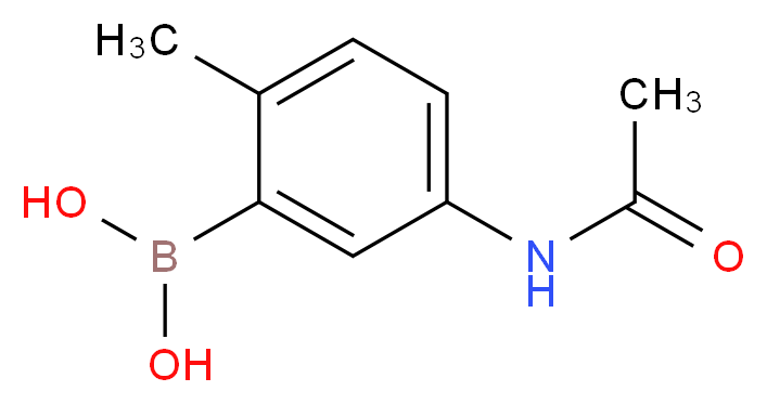 (5-Acetamido-2-methylphenyl)boronic acid_Molecular_structure_CAS_1060661-55-3)