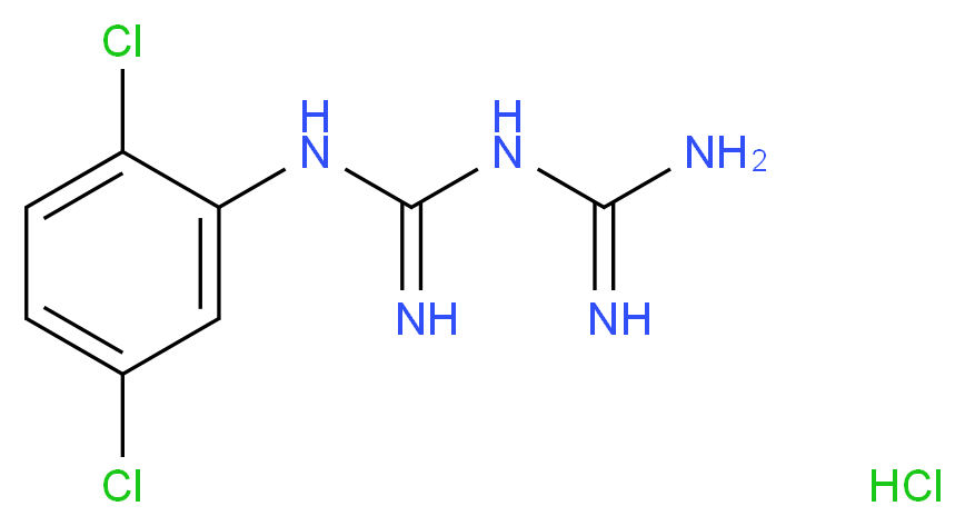 1-(2,5-Dichlorophenyl)biguanide hydrochloride_Molecular_structure_CAS_4767-32-2)