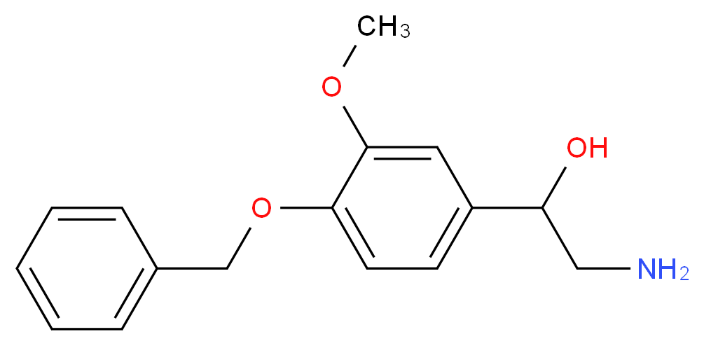 2-(4-Benzyloxy-2-methoxyphenyl)-2-hydroxy-ethylamine_Molecular_structure_CAS_60372-08-9)