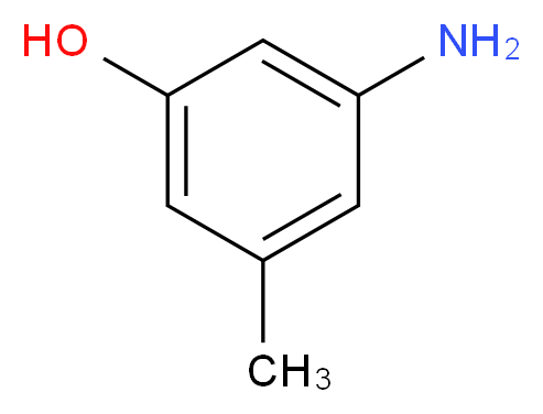 3-Amino-5-methylphenol_Molecular_structure_CAS_76619-89-1)