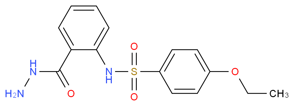 4-Ethoxy-N-(2-hydrazinocarbonyl-phenyl)-benzenesulfonamide_Molecular_structure_CAS_)