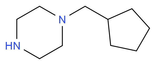 1-(Cyclopentylmethyl)piperazine_Molecular_structure_CAS_82500-22-9)