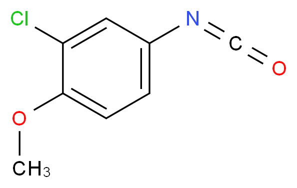 2-Chloro-4-isocyanato-1-methoxybenzene_Molecular_structure_CAS_28395-76-8)