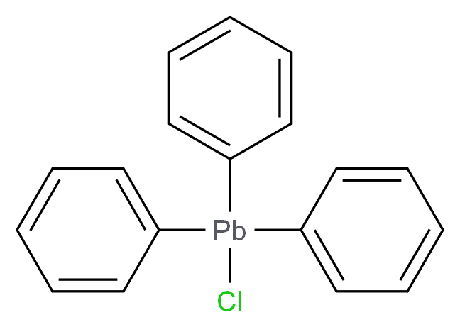 Chlorotriphenyllead(IV)_Molecular_structure_CAS_1153-06-6)