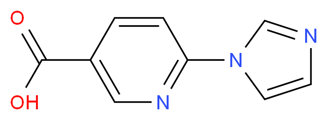 6-(1H-Imidazol-1-yl)nicotinic acid_Molecular_structure_CAS_216955-75-8)