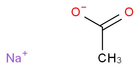 Sodium acetate, anhydrous_Molecular_structure_CAS_127-09-3)