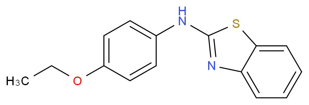 Benzothiazol-2-yl-(4-ethoxy-phenyl)-amine_Molecular_structure_CAS_6634-87-3)