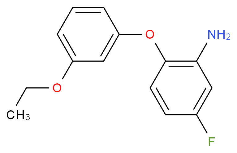 2-(3-Ethoxyphenoxy)-5-fluoroaniline_Molecular_structure_CAS_)