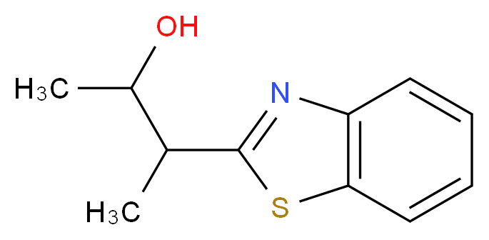 3-(1,3-benzothiazol-2-yl)butan-2-ol_Molecular_structure_CAS_)