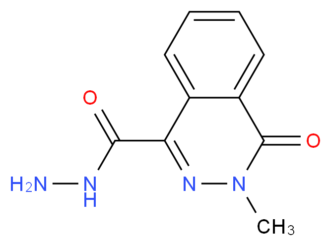 3-Methyl-4-oxo-3,4-dihydro-phthalazine-1-carboxylic acid hydrazide_Molecular_structure_CAS_99072-87-4)