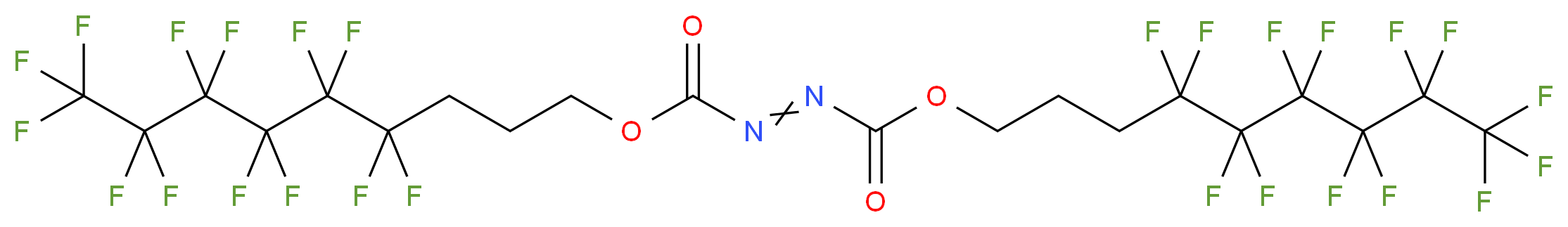Bis(4,4,5,5,6,6,7,7,8,8,9,9,9-tridecafluorononyl) azodicarboxylate_Molecular_structure_CAS_462996-01-6)