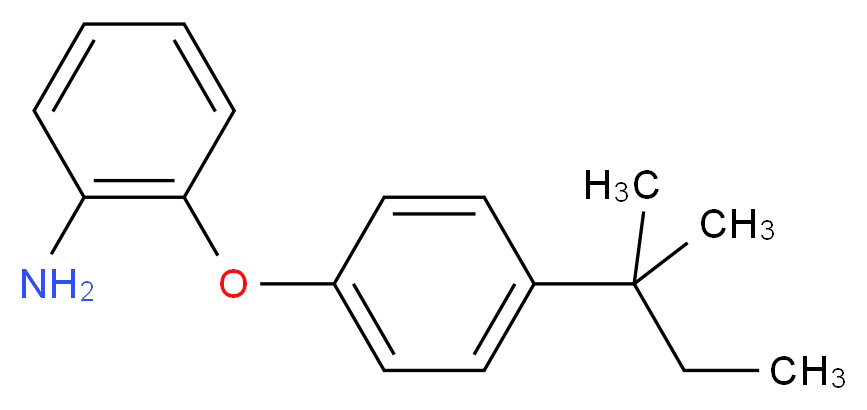 2-[4-(tert-Pentyl)phenoxy]phenylamine_Molecular_structure_CAS_)